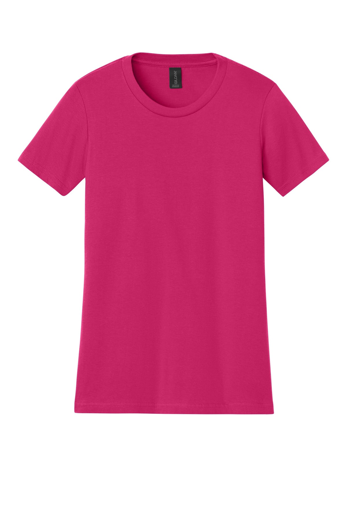 Front View of Heliconia Gildan Women's Softstyle Midweight Tee 65000L