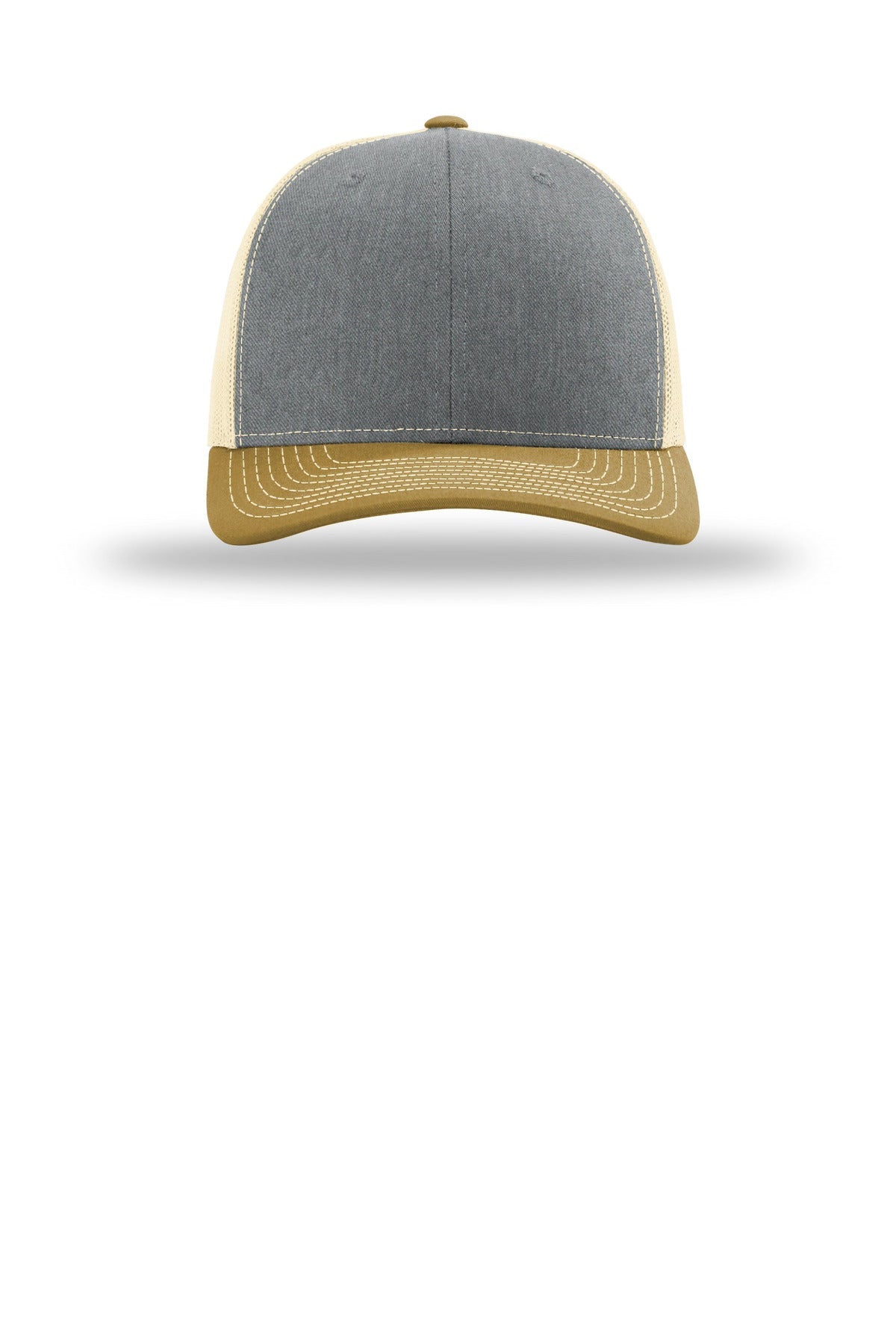 Front View of HG/Bi/AbGd Richardson Trucker Cap 112