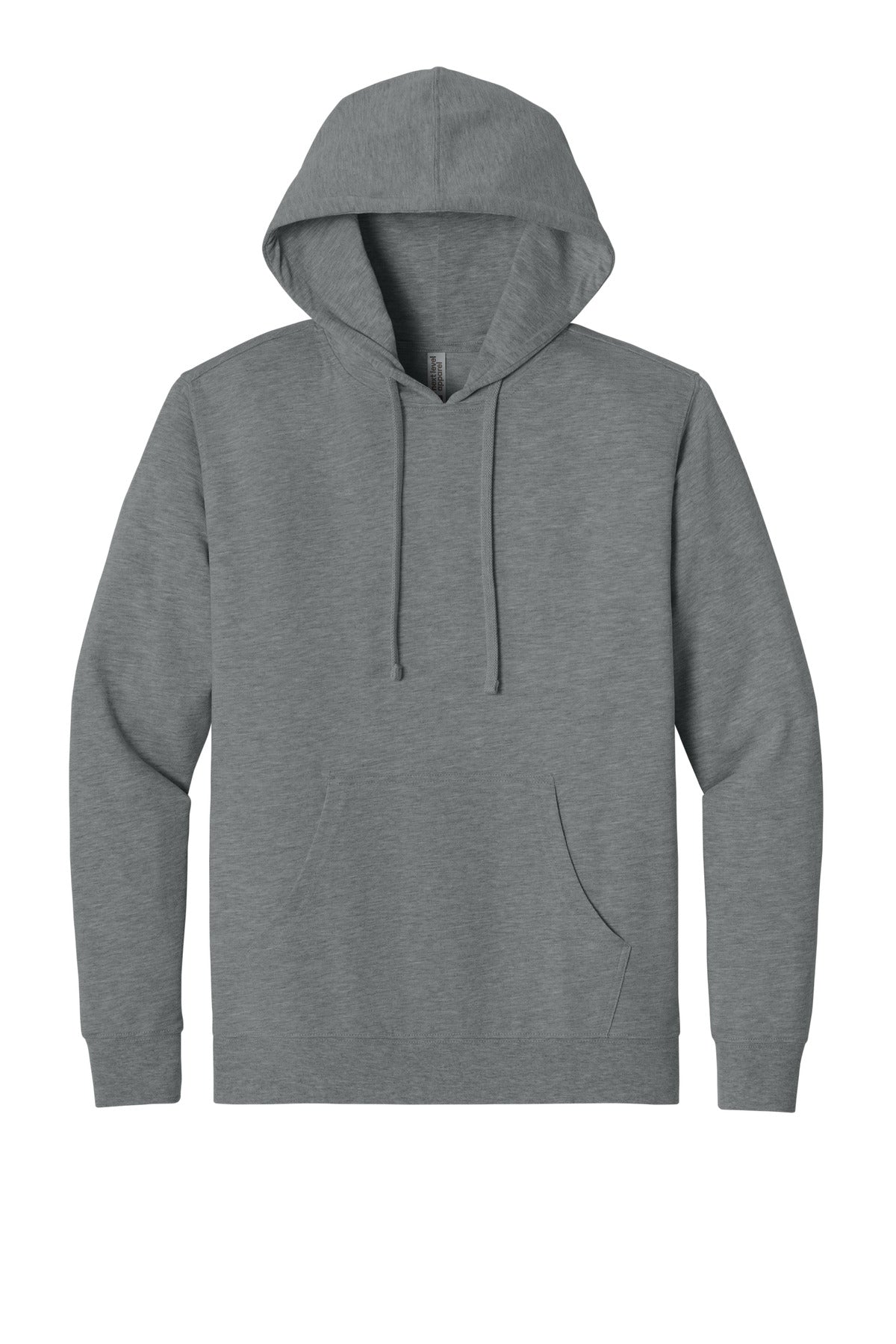 Front View of HGray/HGra Next Level Apparel Laguna Hoodie NL9301