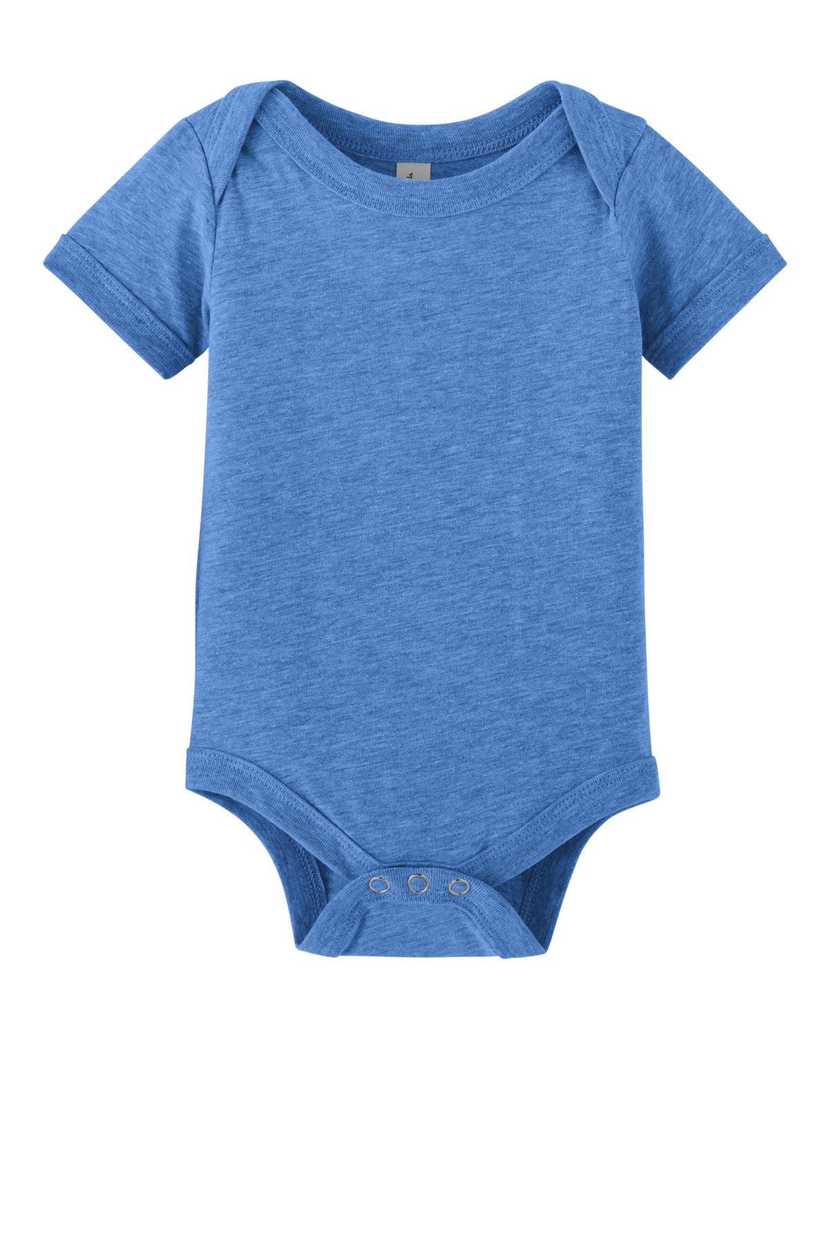 Front View of HtClmbBl BELLA+CANVAS Infant Jersey Short Sleeve One Piece BC100B