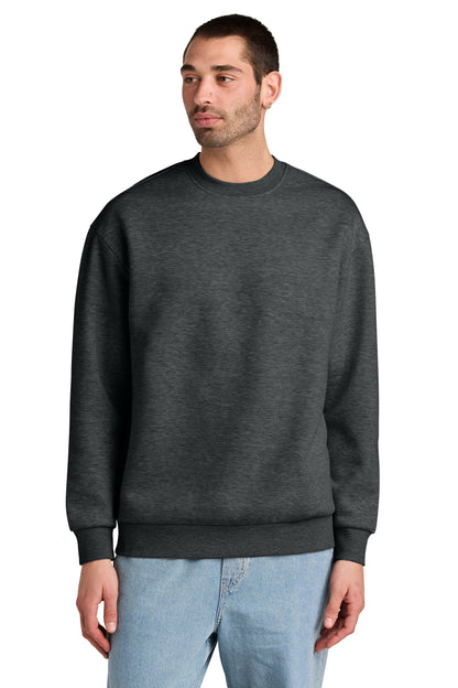 Front View of HtdChar District V.I.T. Heavyweight Fleece Crew DT6154
