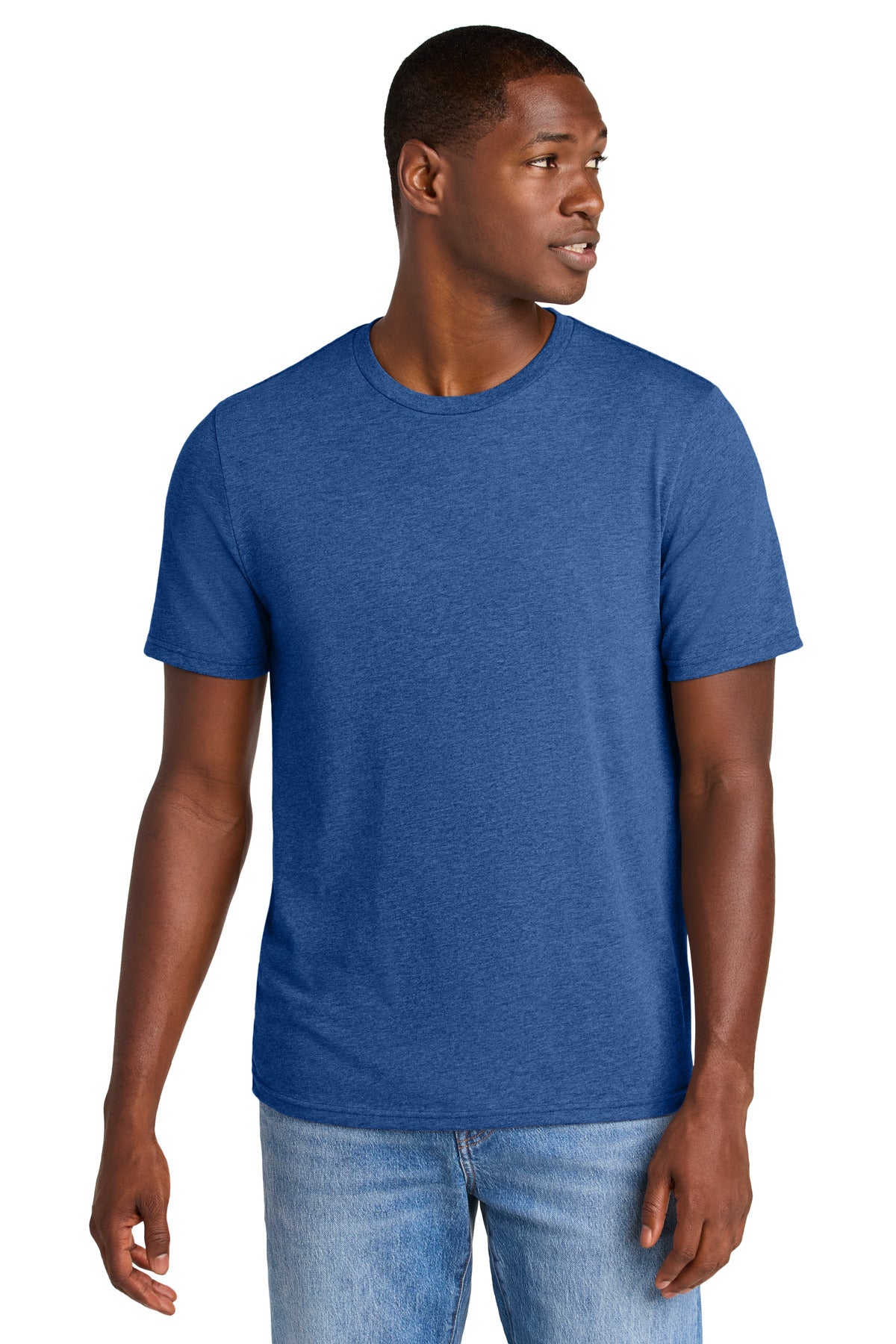 Front View of HtdDpRoyal District Perfect Weight CVC Tee DT184