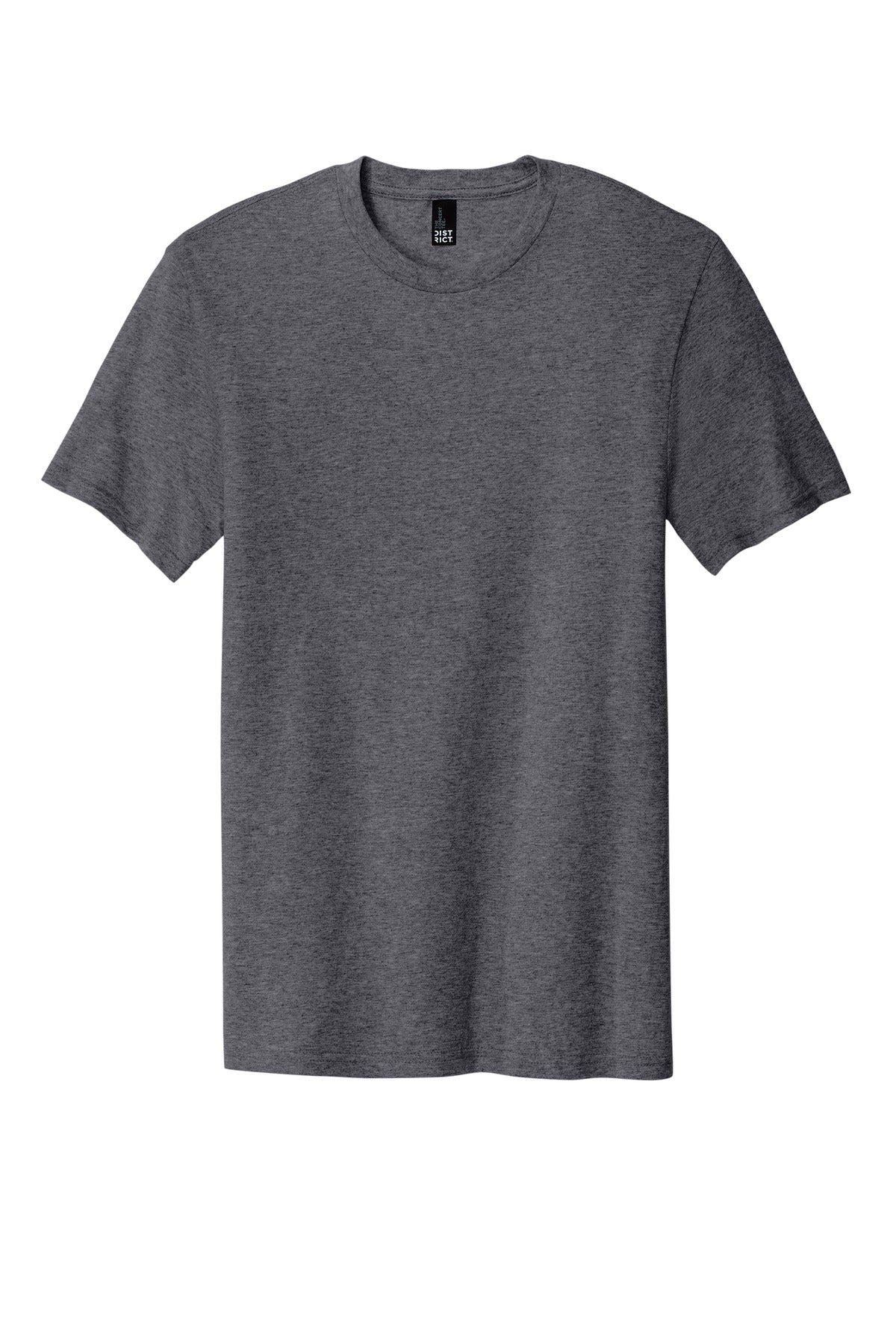 Front View of Hthrd Charcoal District The Concert Tee DT5000