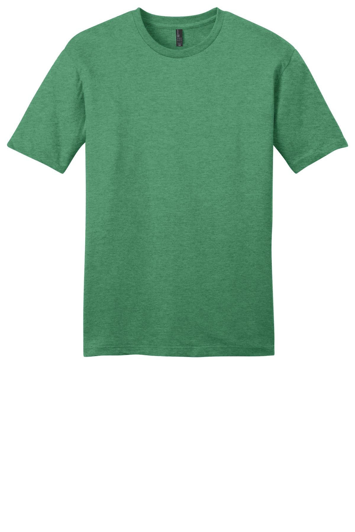 Front View of Hthrd Kelly Gn District Very Important Tee . DT6000