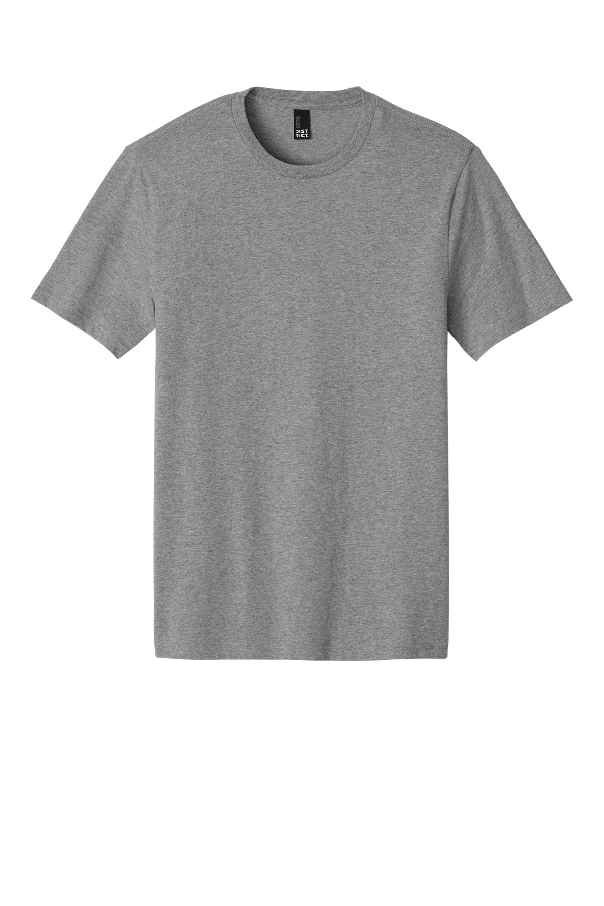 Front View of HtrdSteel District Perfect Weight Icon Tee DT106