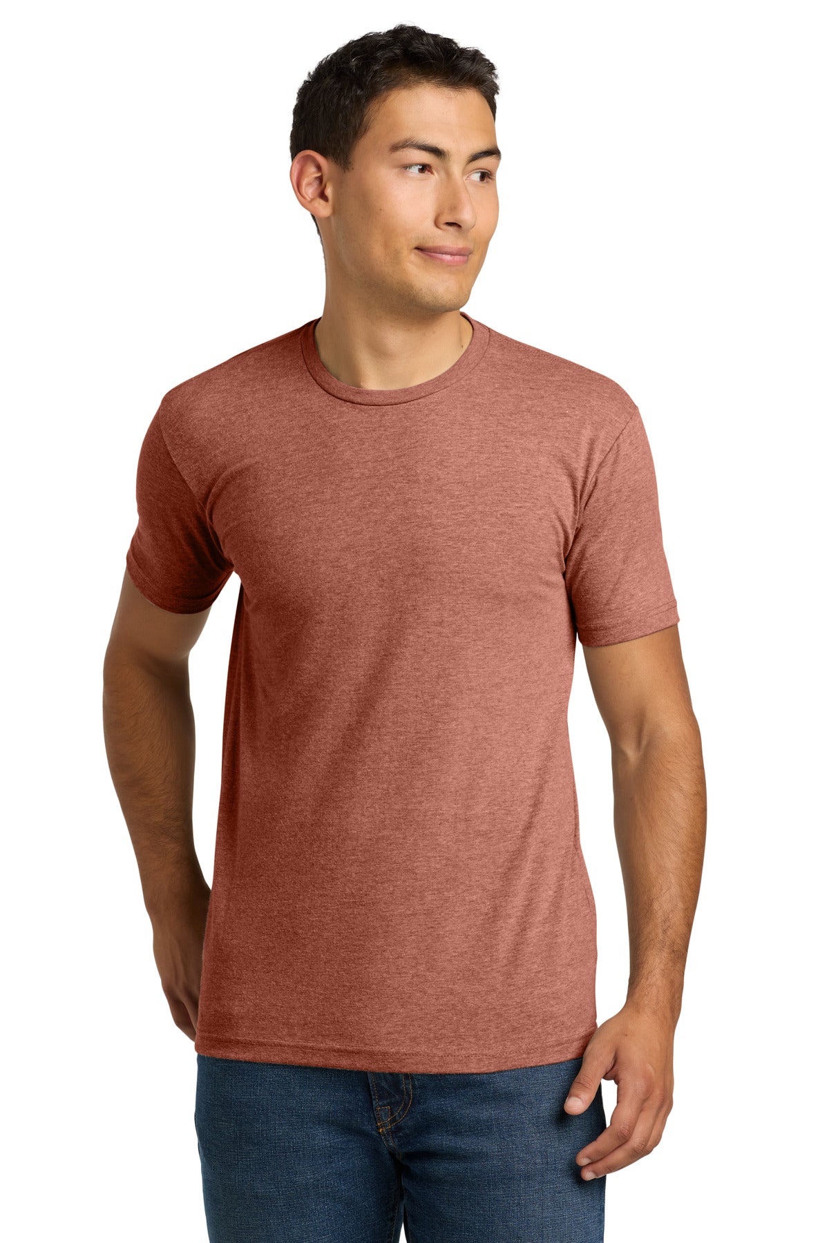 Front View of HtRedwood Next Level Apparel Adult CVC Tee. NL6210