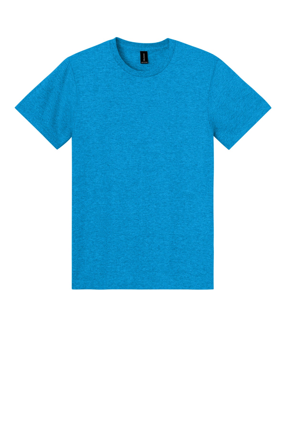 Front View of HtSapphire Gildan Light Cotton Tee 3000