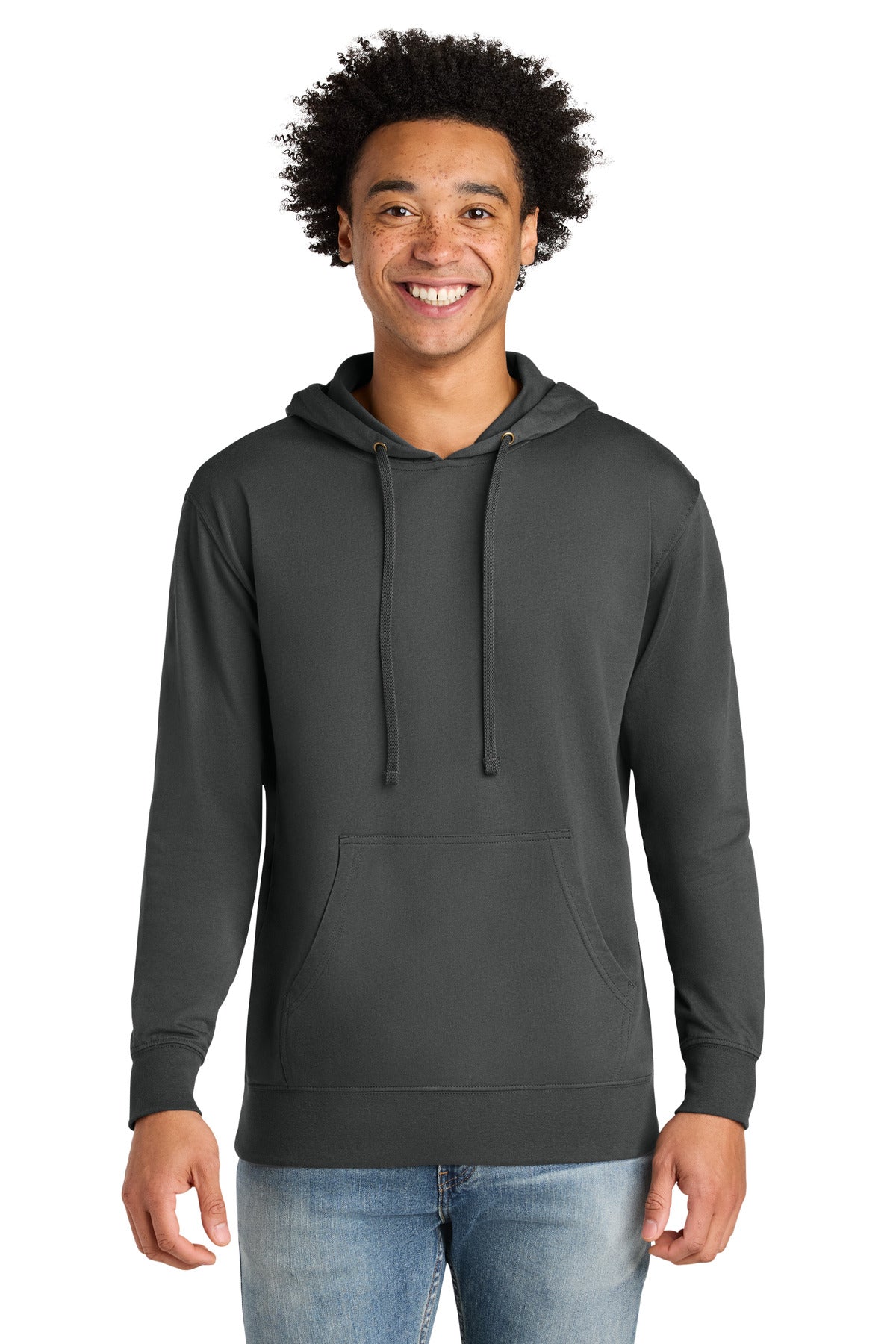 Front View of HvyMt/HyMt Next Level Apparel Laguna Hoodie NL9301