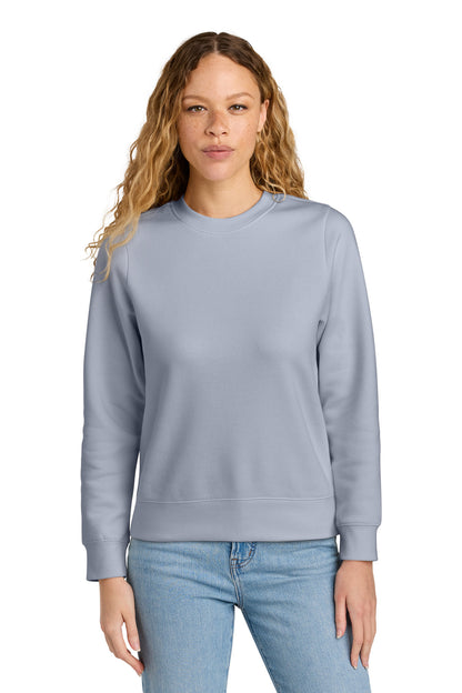 Front View of IcelndicPr District Women's V.I.T. Fleece Crew DT6105