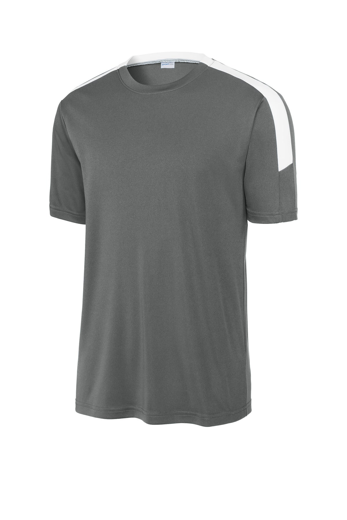Front View of IrGy/White Sport-Tek Competitor United Crew ST100