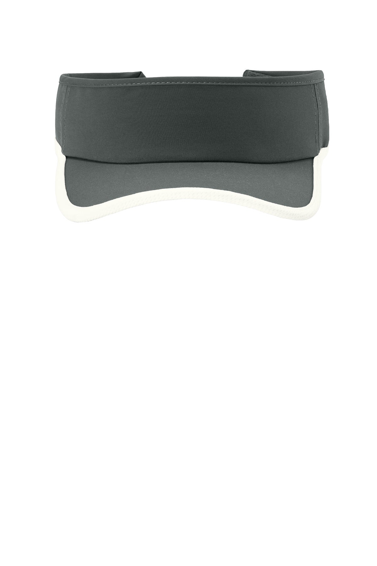 Front View of IrGy/White Sport-Tek Repeat Visor STC57