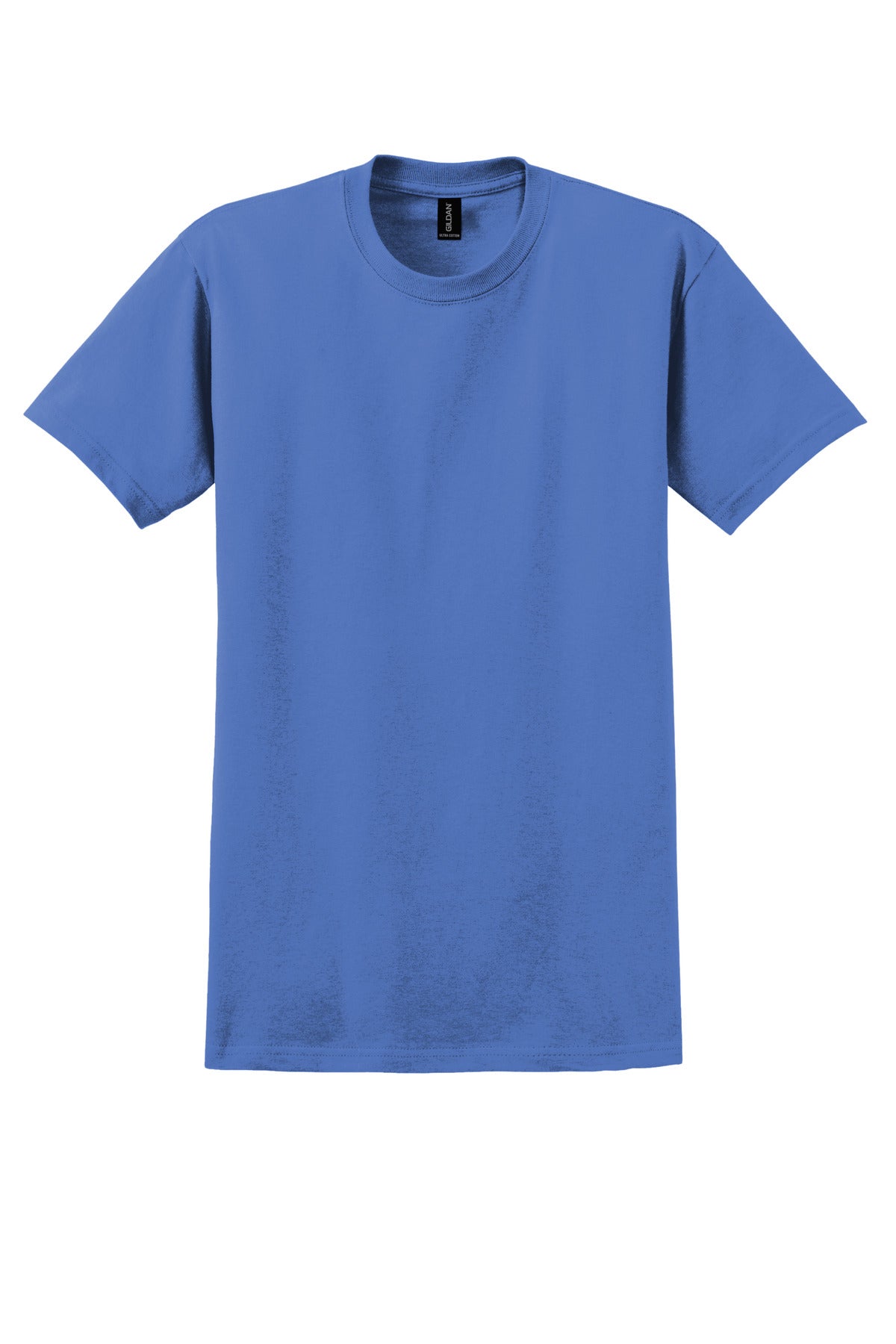 Front View of Iris Gildan - Ultra Cotton 100% US Cotton T-Shirt. 2000
