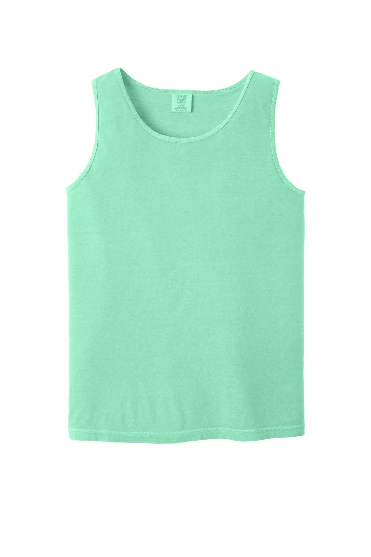 Front View of Island Reef COMFORT COLORS Heavyweight Ring Spun Tank Top. 9360