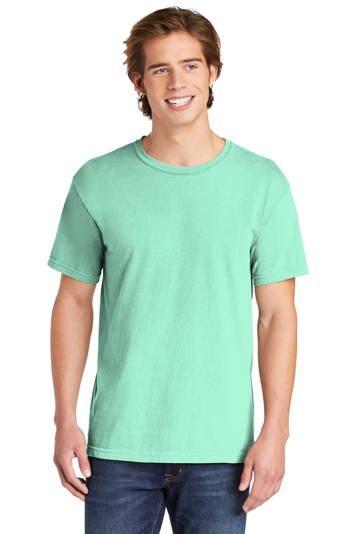 Front View of Island Reef COMFORT COLORS Heavyweight Ring Spun Tee. 1717