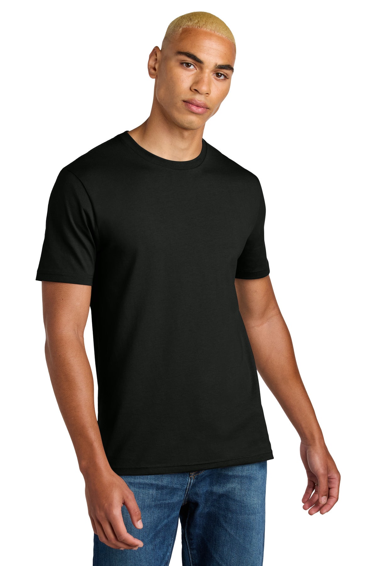 Front View of JetBlack District Perfect Weight Icon Tee DT106