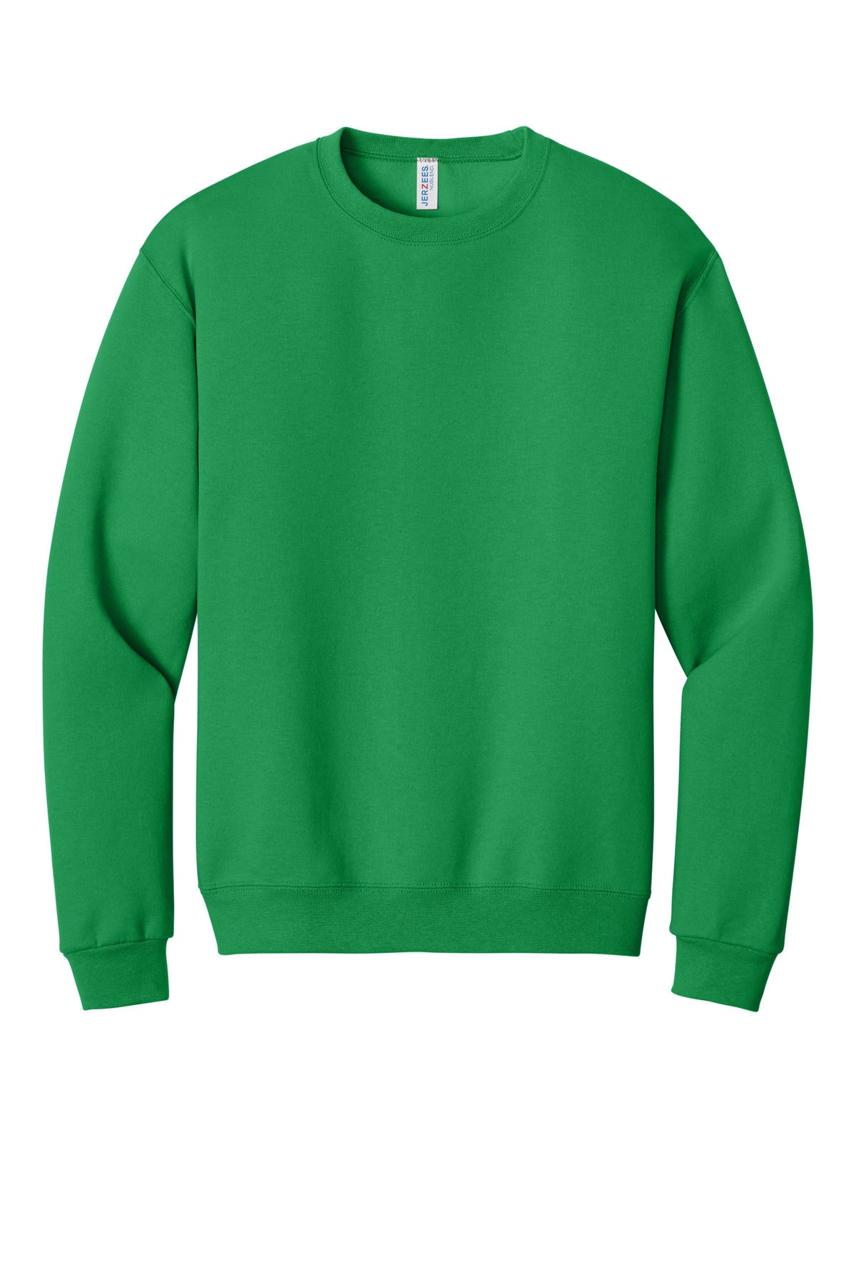 Front View of Kelly Jerzees - NuBlend Crewneck Sweatshirt. 562M