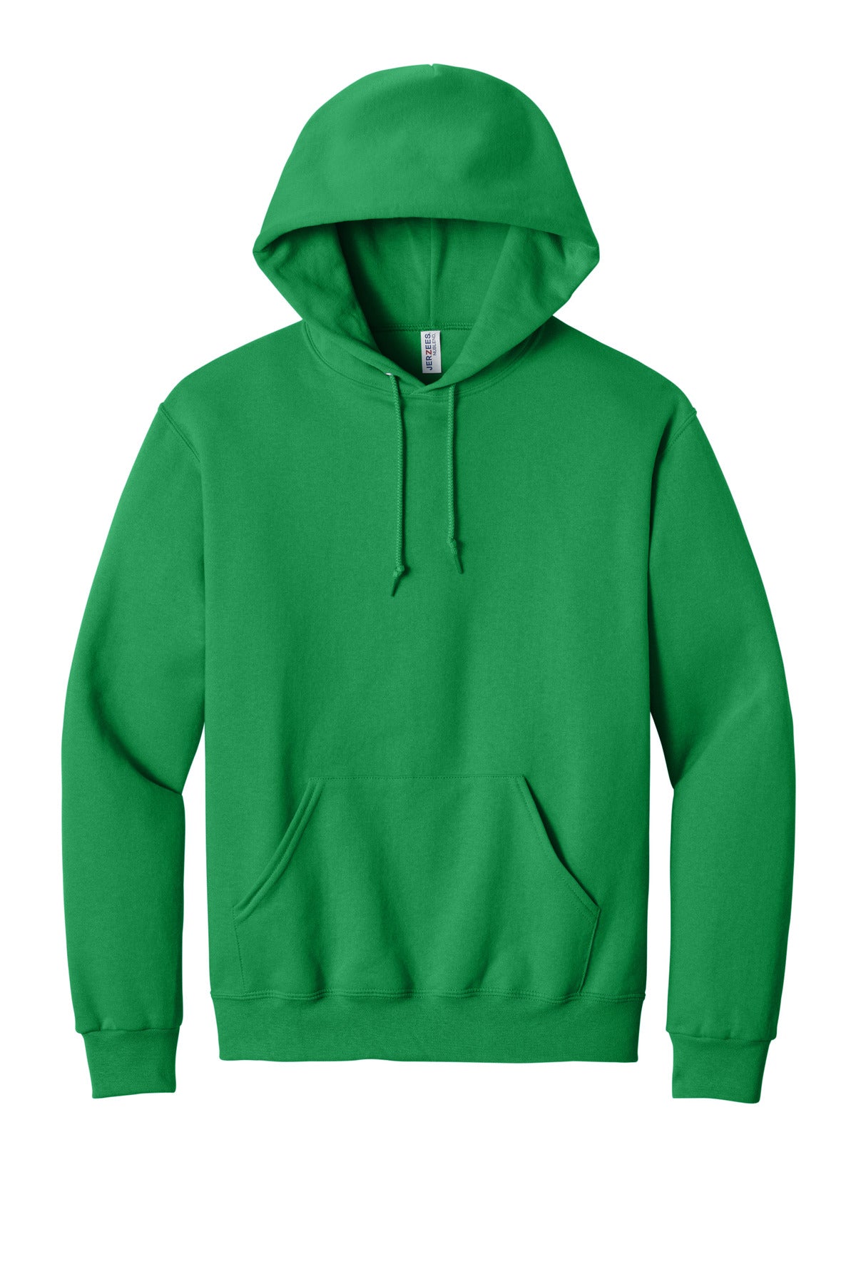 Front View of Kelly Jerzees NuBlend Pullover Hooded Sweatshirt. 996M