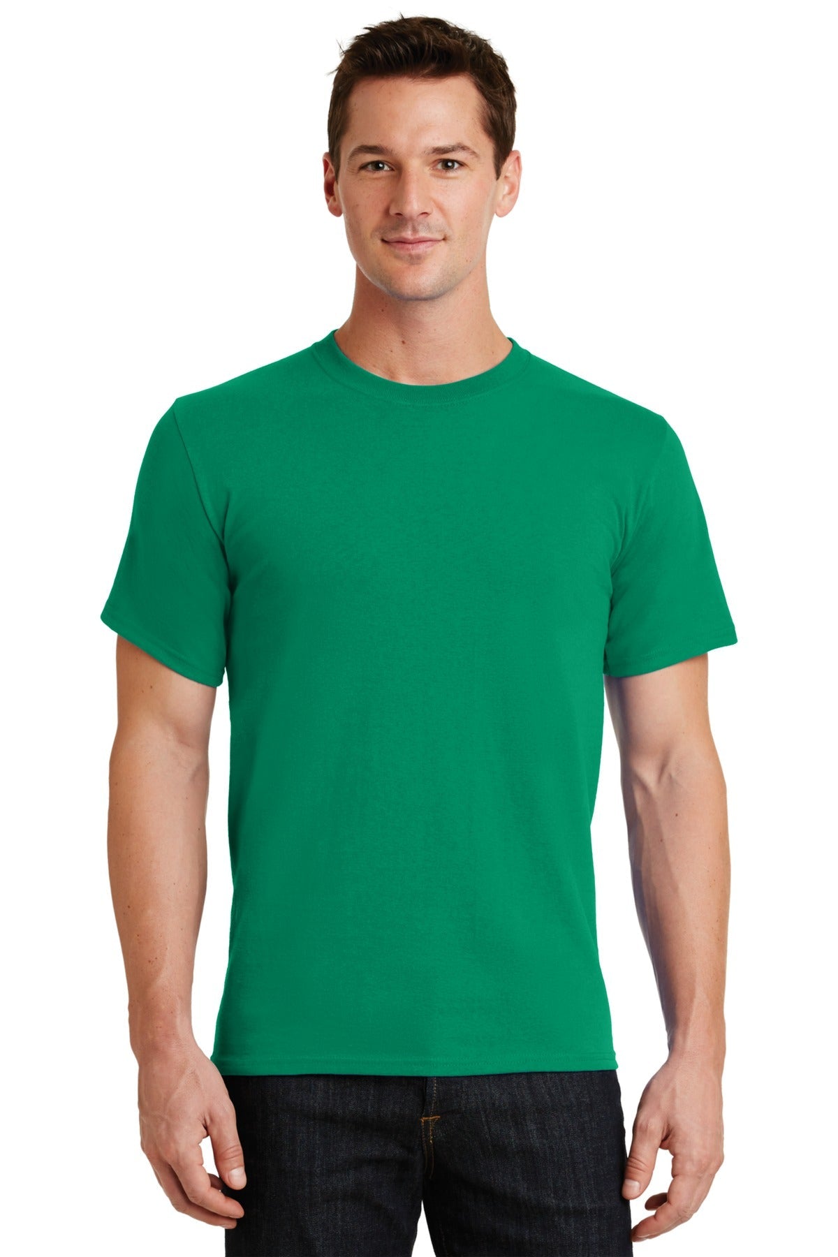 Front View of Kelly Port & Co Essential Tee. PC61