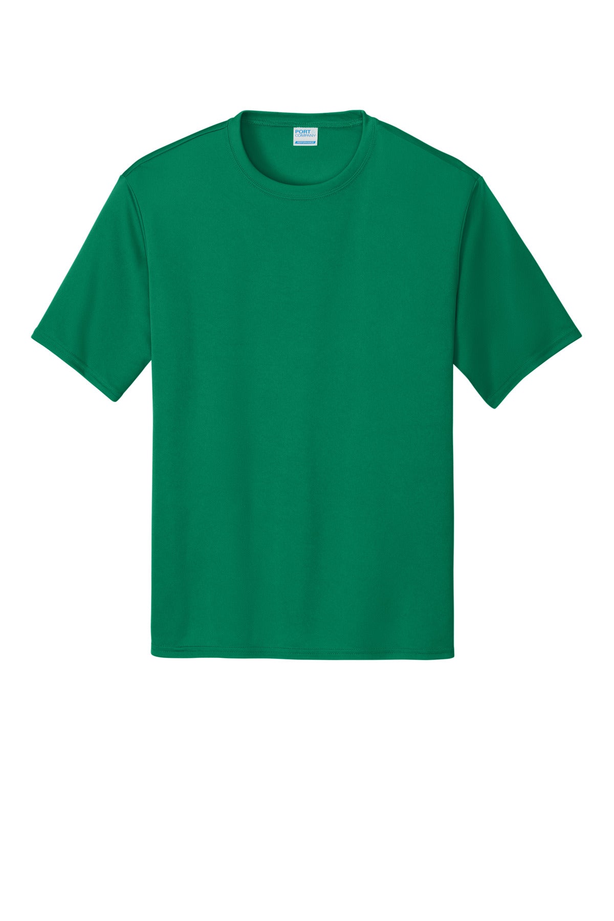 Front View of Kelly Port & Co Performance Tee. PC380