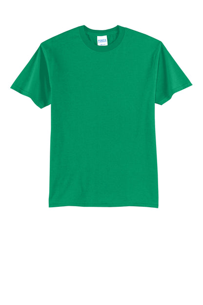 Front View of Kelly Port & Co Tall Core Blend Tee. PC55T
