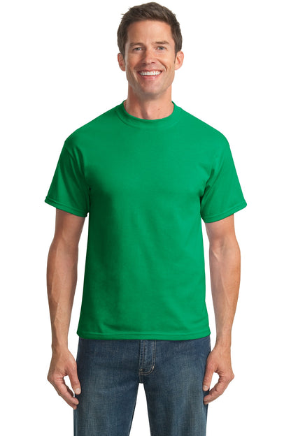 Front View of Kelly Port & Co Tall Core Blend Tee. PC55T