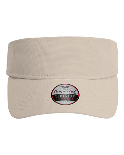 Front View of Khaki The Performance Phoenix Visor - 3124P