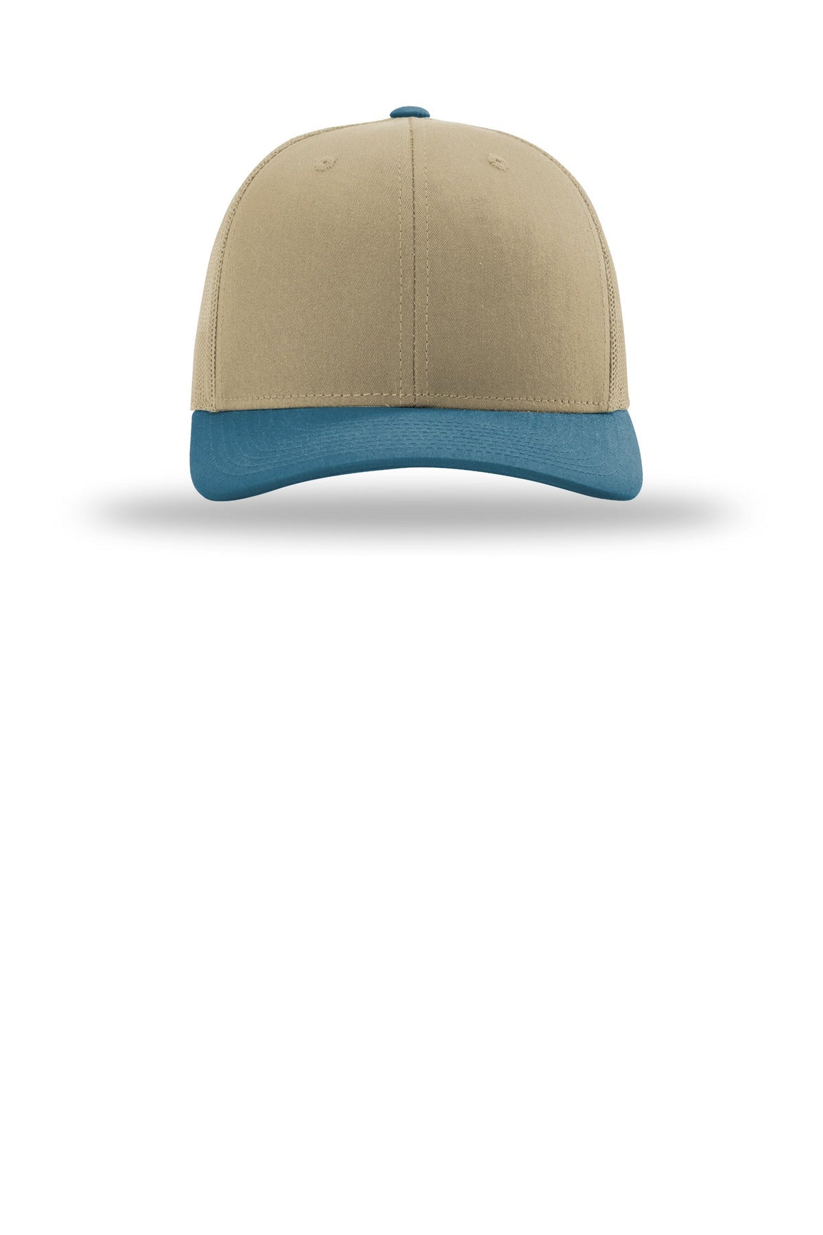 Front View of Kh/Kh/LegB Richardson Trucker Cap 112