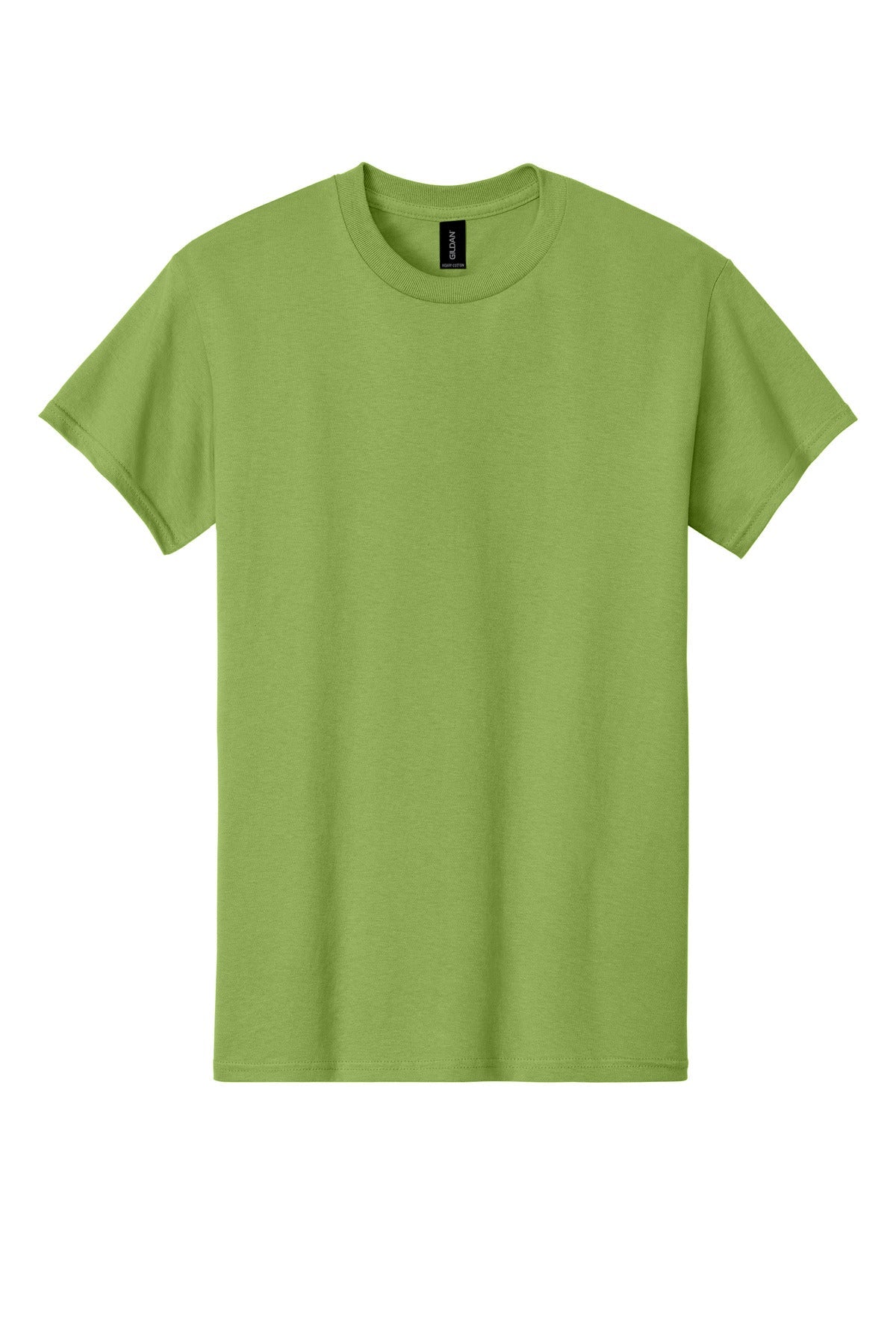 Front View of Kiwi Gildan - Heavy Cotton 100% Cotton T-Shirt. 5000
