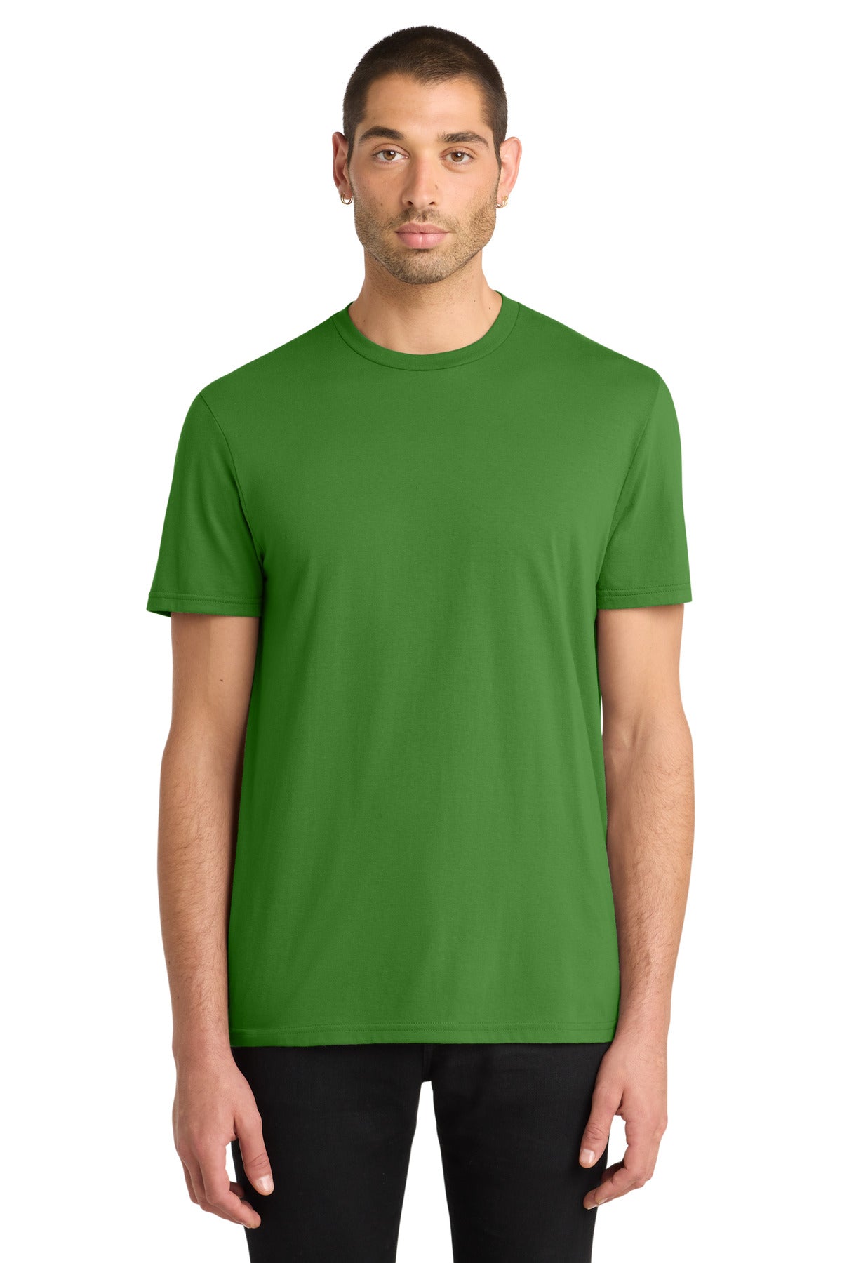 Front View of Kiwi Green District Very Important Tee . DT6000