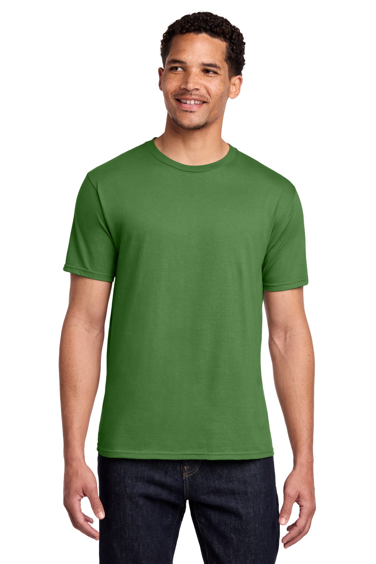 Front View of Kiwi Port & Co Fan Favorite Tee. PC450