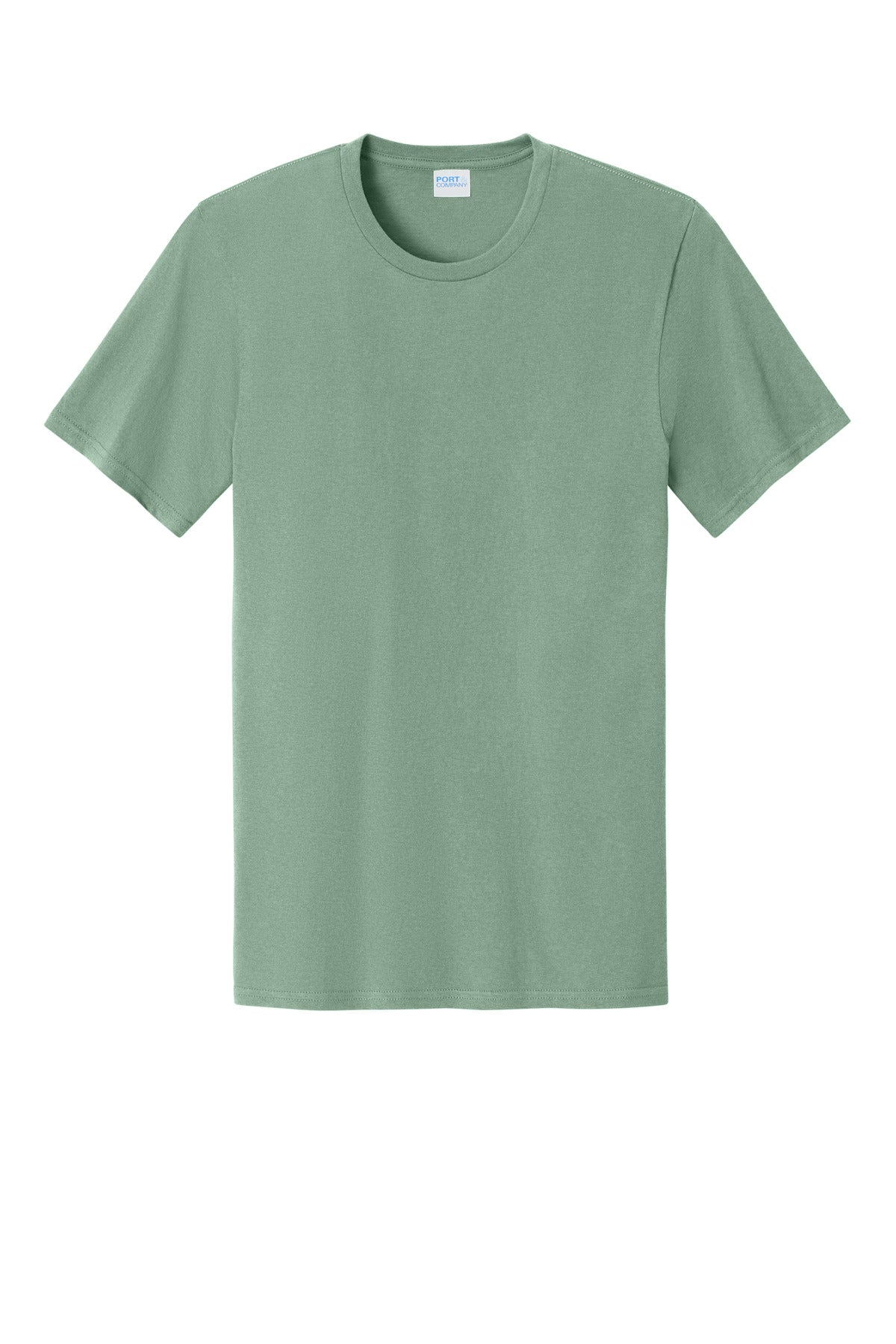 Front View of LaurelGrn Port & Co Easy Cotton Tee PC43