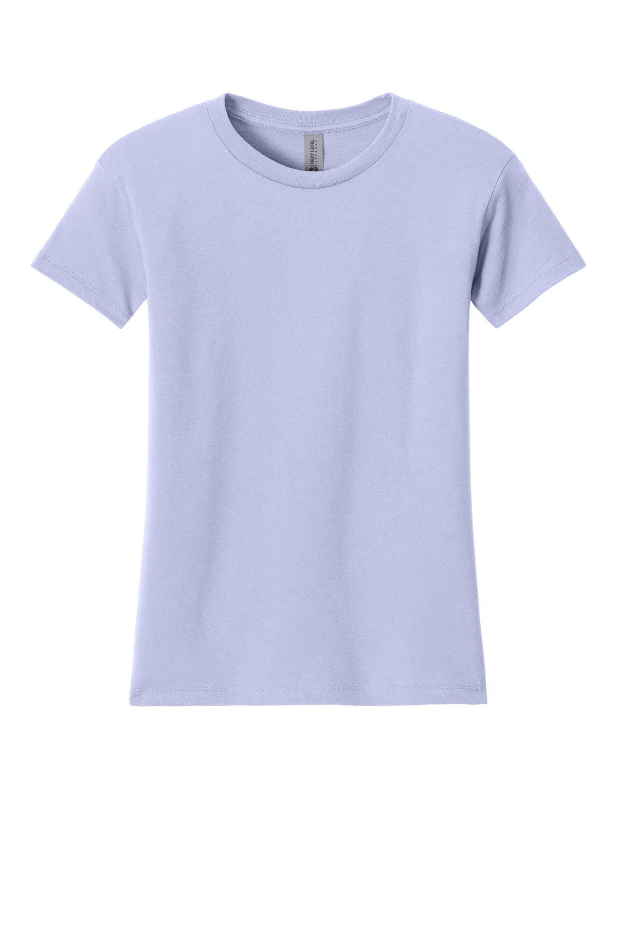 Front View of Lavender Next Level Apparel Women's Cotton Relaxed Tee NL3910