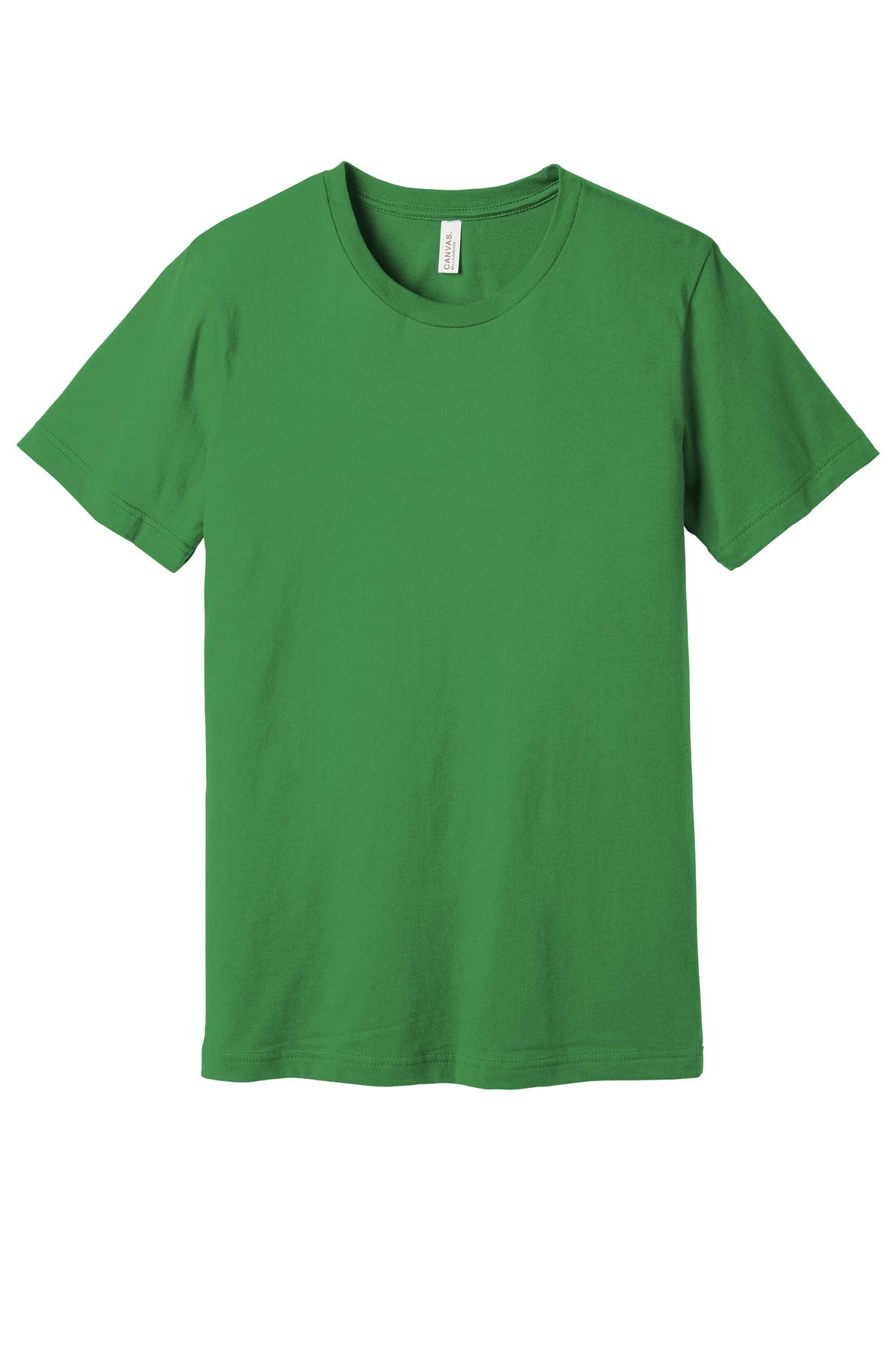 Front View of Leaf BELLA+CANVAS Unisex Jersey Short Sleeve Tee. BC3001