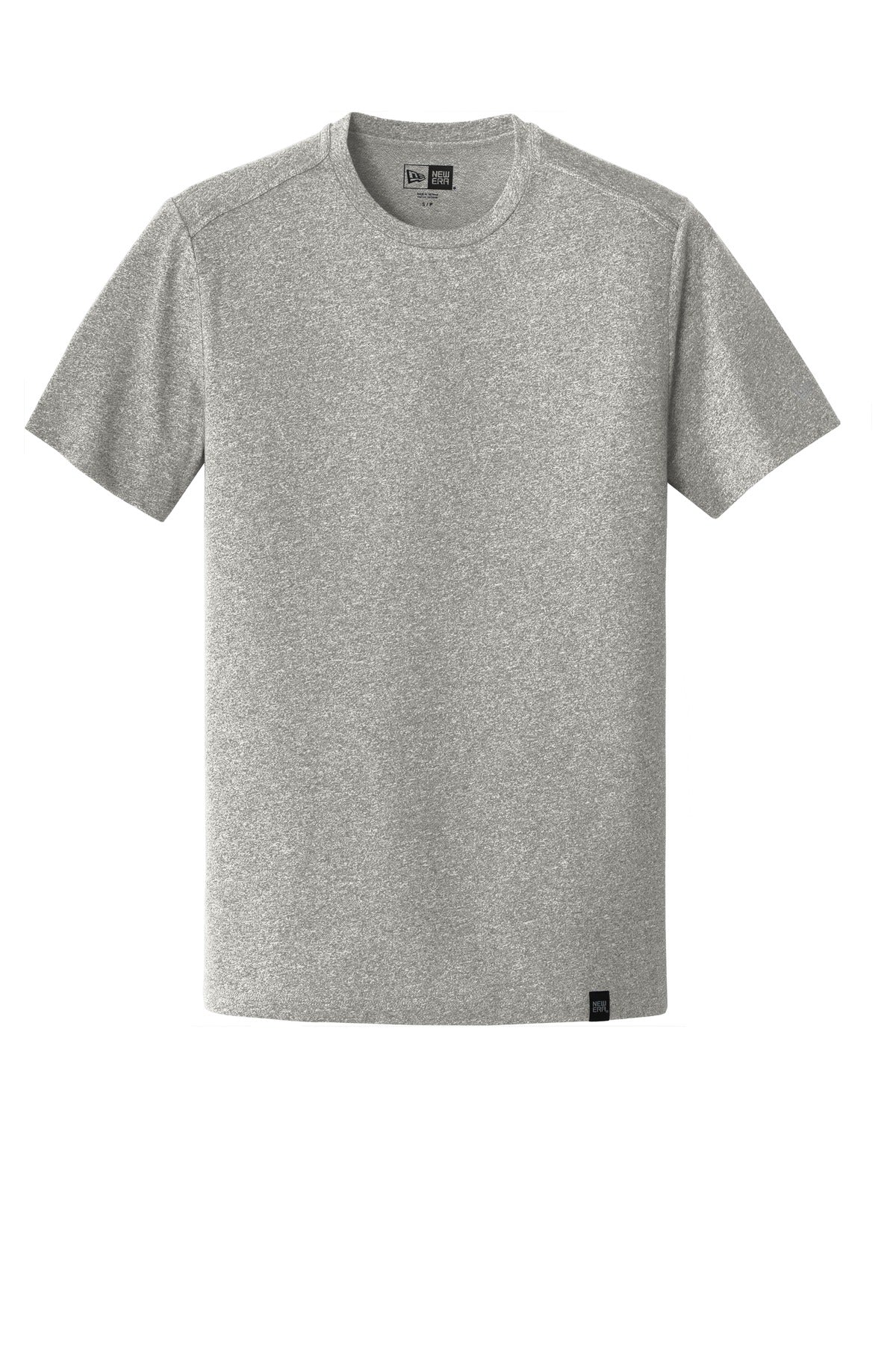 Front View of Light Graph Tw New Era Heritage Blend Crew Tee. NEA100