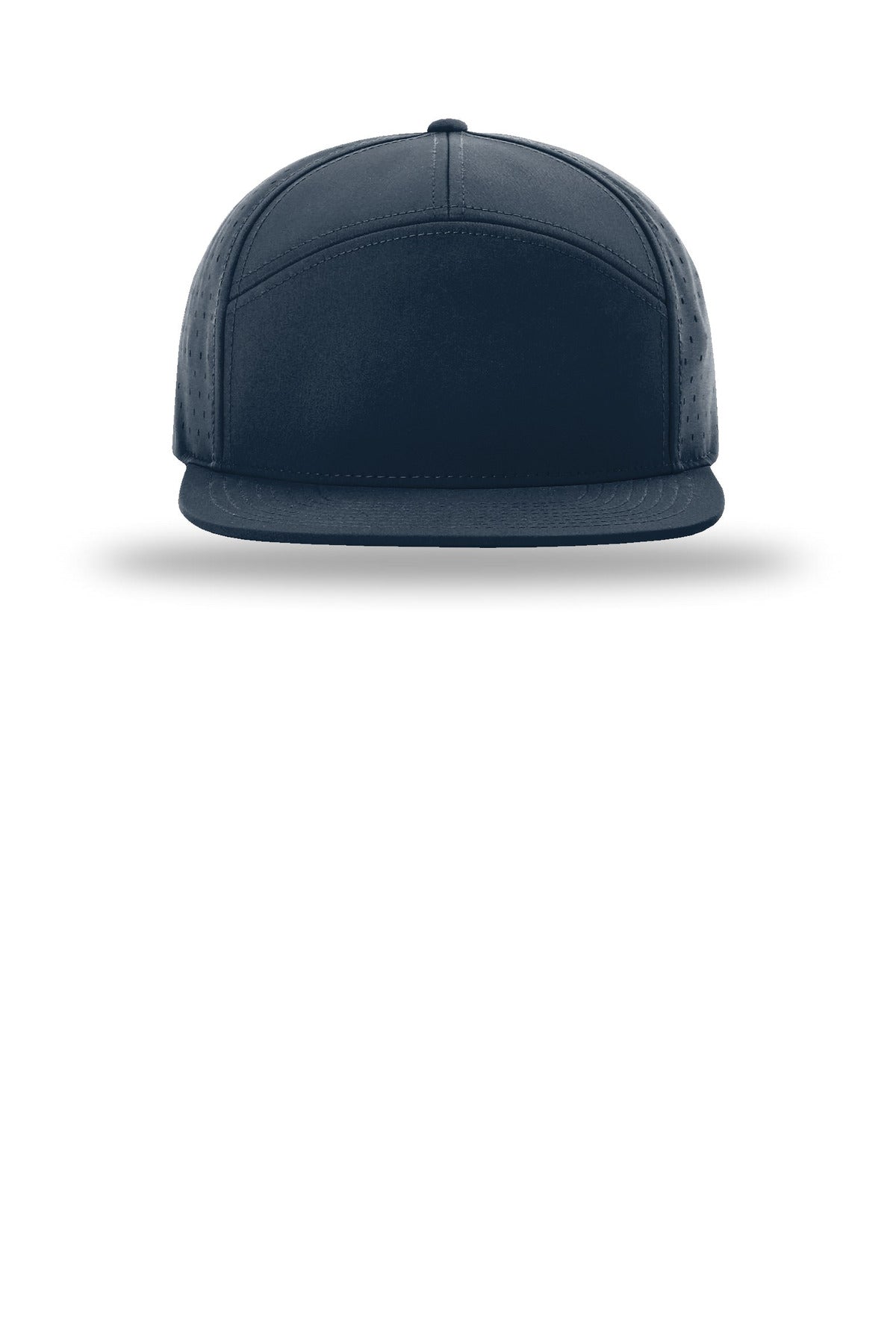 Front View of LightNavy Richardson Cannon 7-Panel Flatbill 169