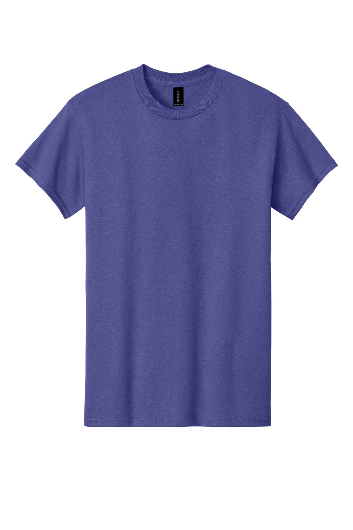 Front View of Lilac Gildan - Heavy Cotton 100% Cotton T-Shirt. 5000