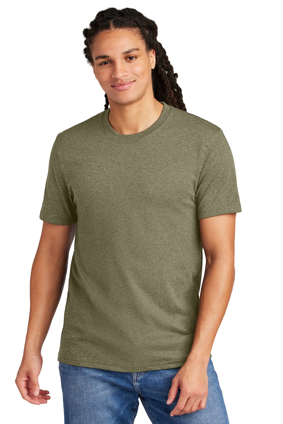 Front View of LtOliveHtr District Re-Tee DT8000