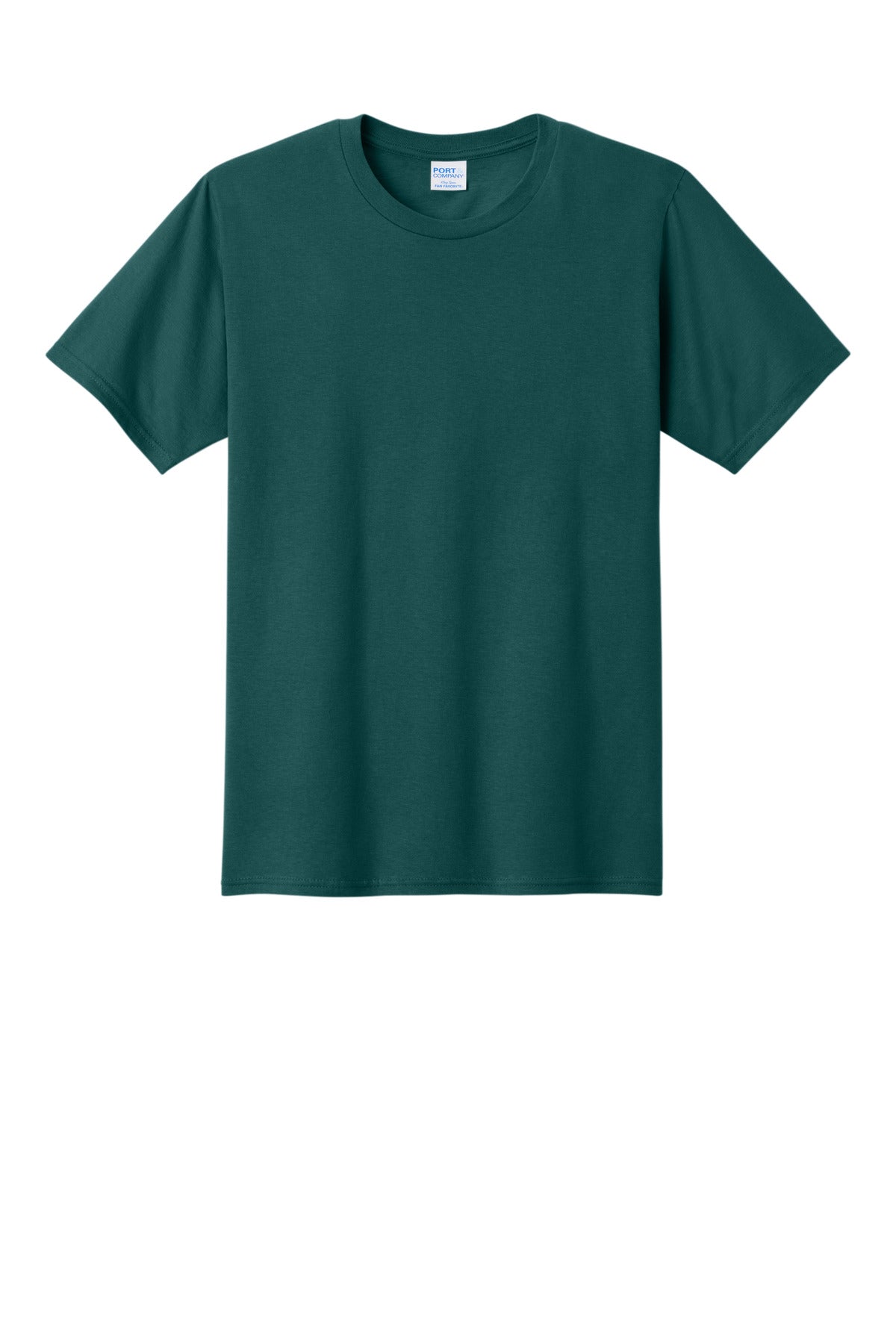Front View of Marine Green Port & Co Fan Favorite Tee. PC450