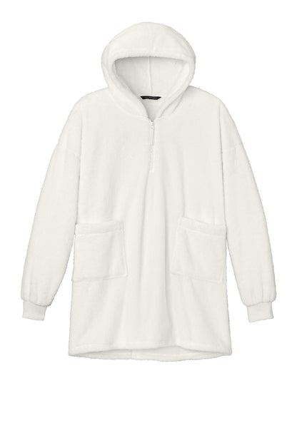 Front View of Marshmllw Port Authority Plush Poncho BP42