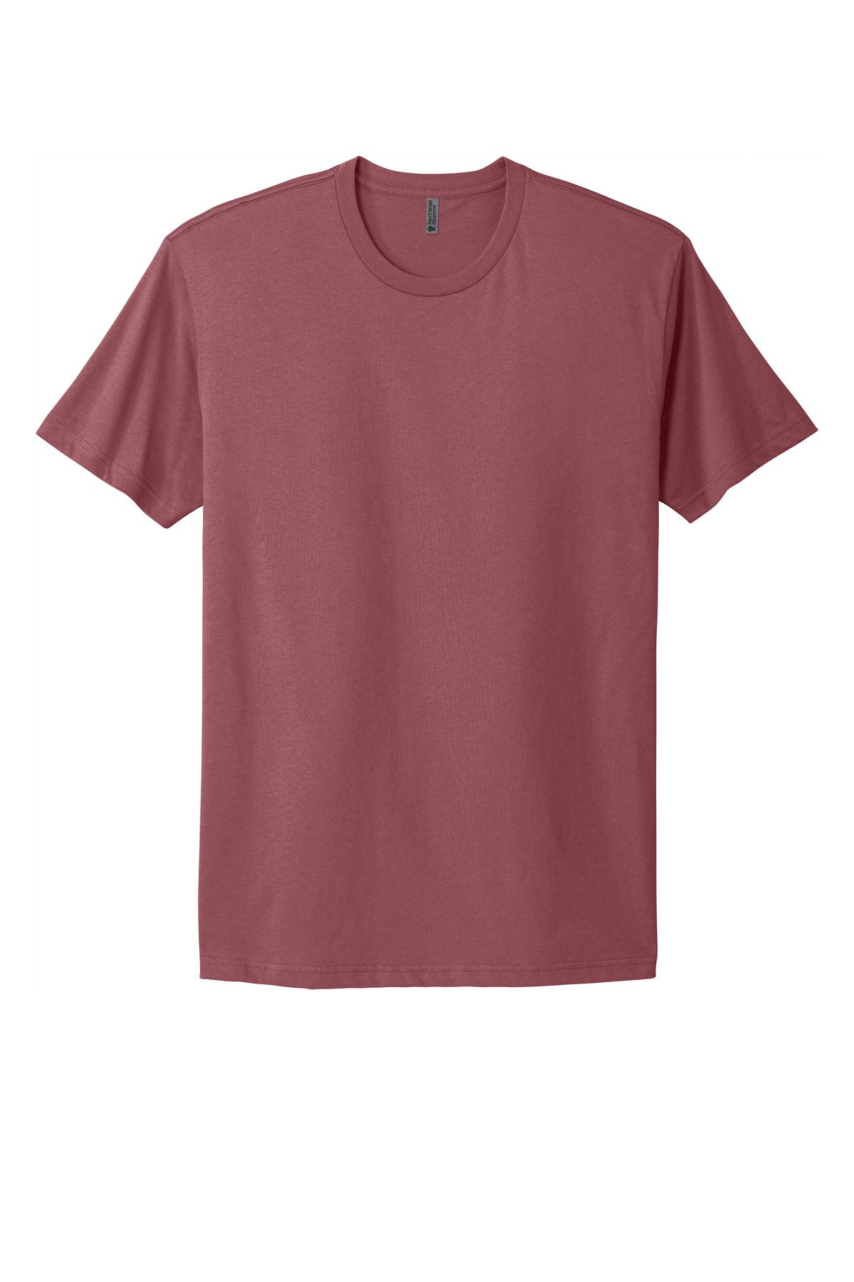Front View of Mauve Next Level Apparel Adult Cotton Tee. NL3600