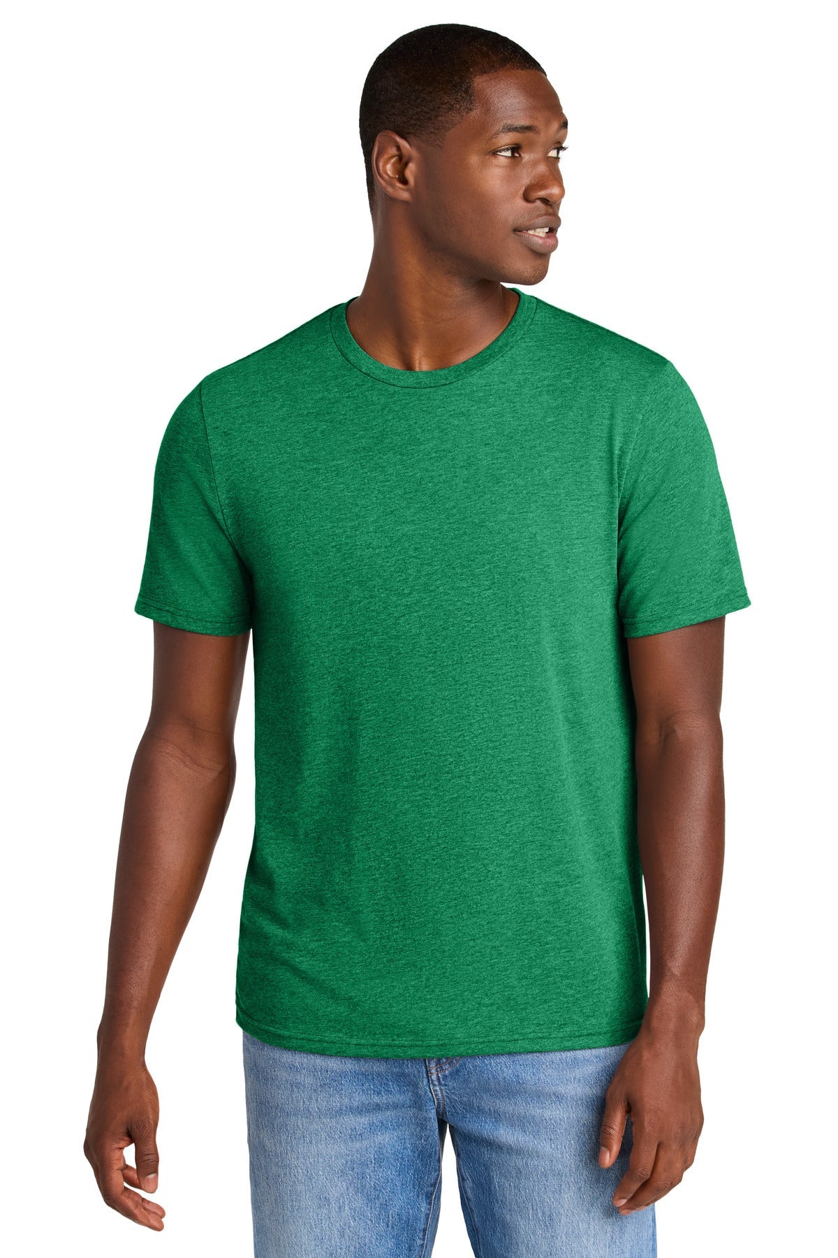 Front View of MeadowGnHt District Perfect Weight CVC Tee DT184