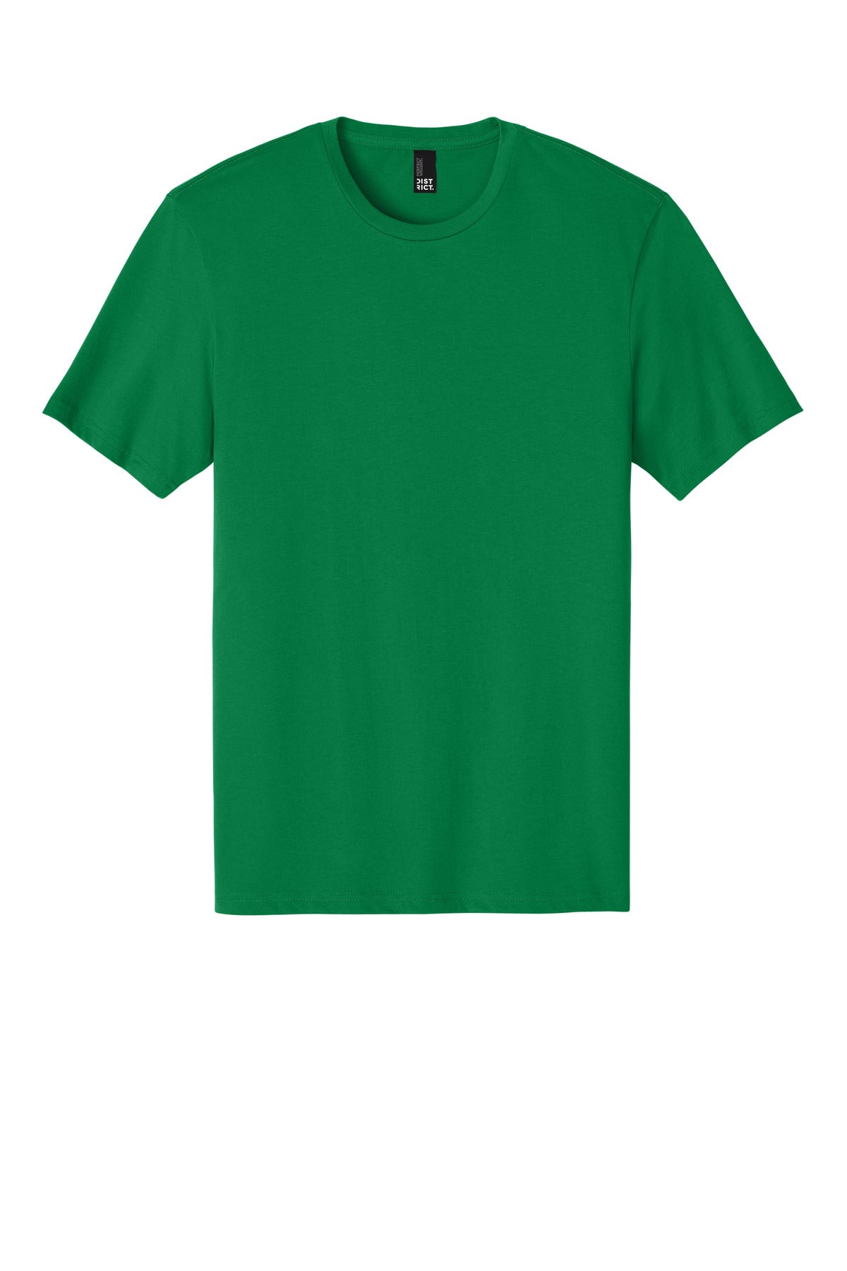 Front View of MeadowGrn District Perfect Weight Tee. DT104
