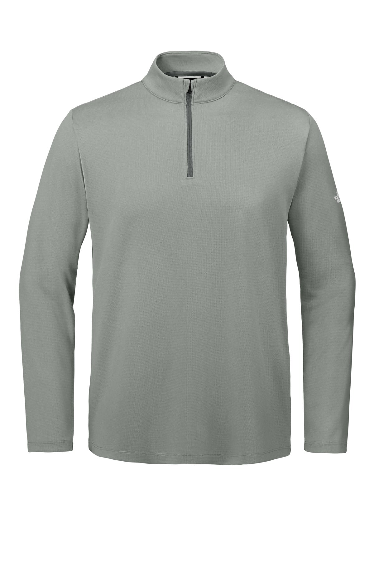 Front View of MeldGreyHt The North Face Ambition 1/4-Zip NF0A8ENR