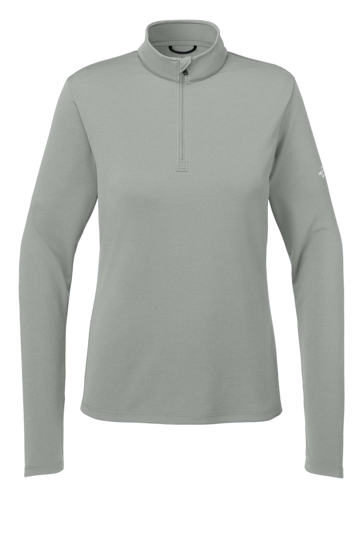 Front View of MeldGreyHt The North Face Women's Ambition 1/4-Zip NF0A8ENQ