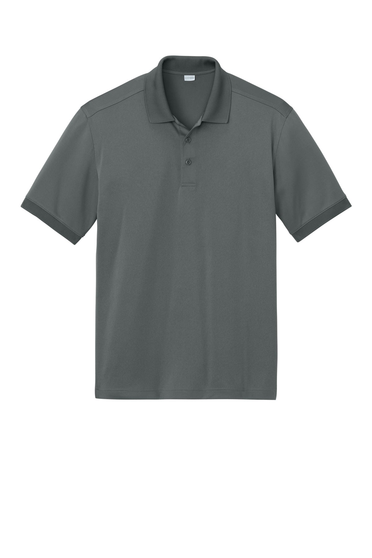 Front View of MetalGrey CornerStone Workwear Pro Polo CS450