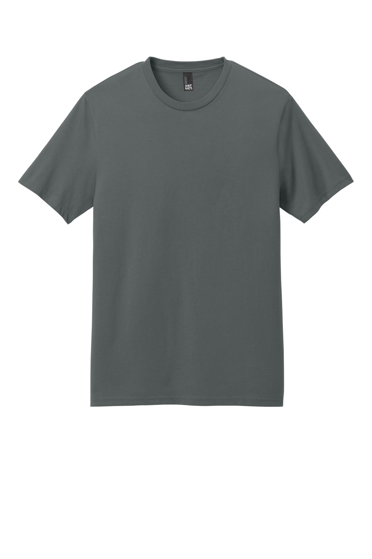 Front View of MetalGrey District Perfect Weight Icon Tee DT106