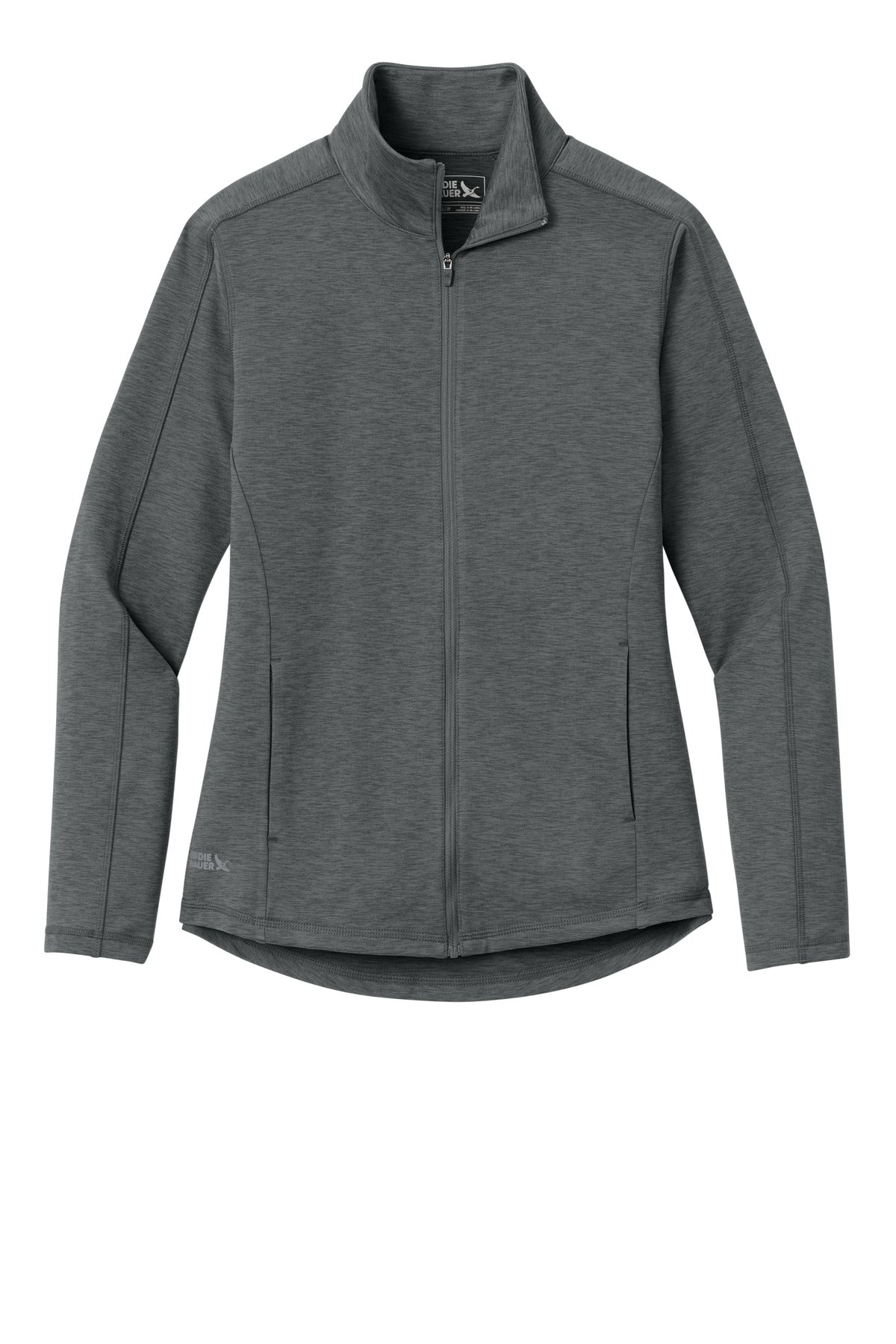 Front View of MetalGryHt Eddie Bauer Women's Adventurer Full-Zip EB121