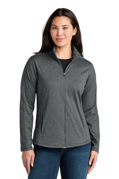 Front View of MetalGryHt Eddie Bauer Women's Adventurer Full-Zip EB121