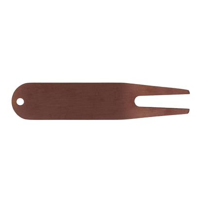 Front View of Metallic Classic Metal Divot Tool plain
