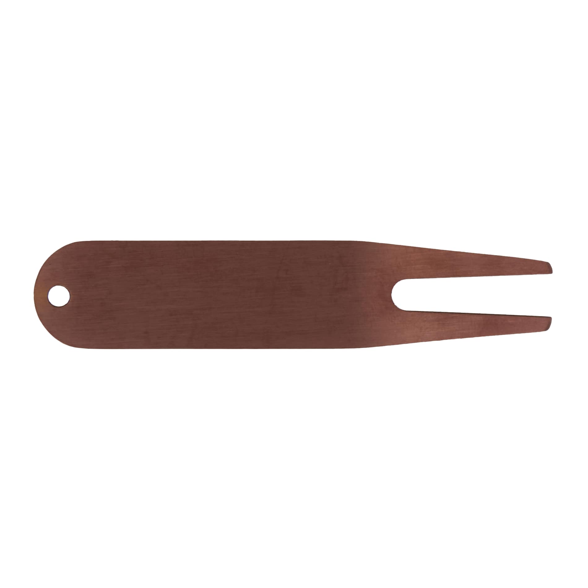 Front View of Metallic Classic Metal Divot Tool plain